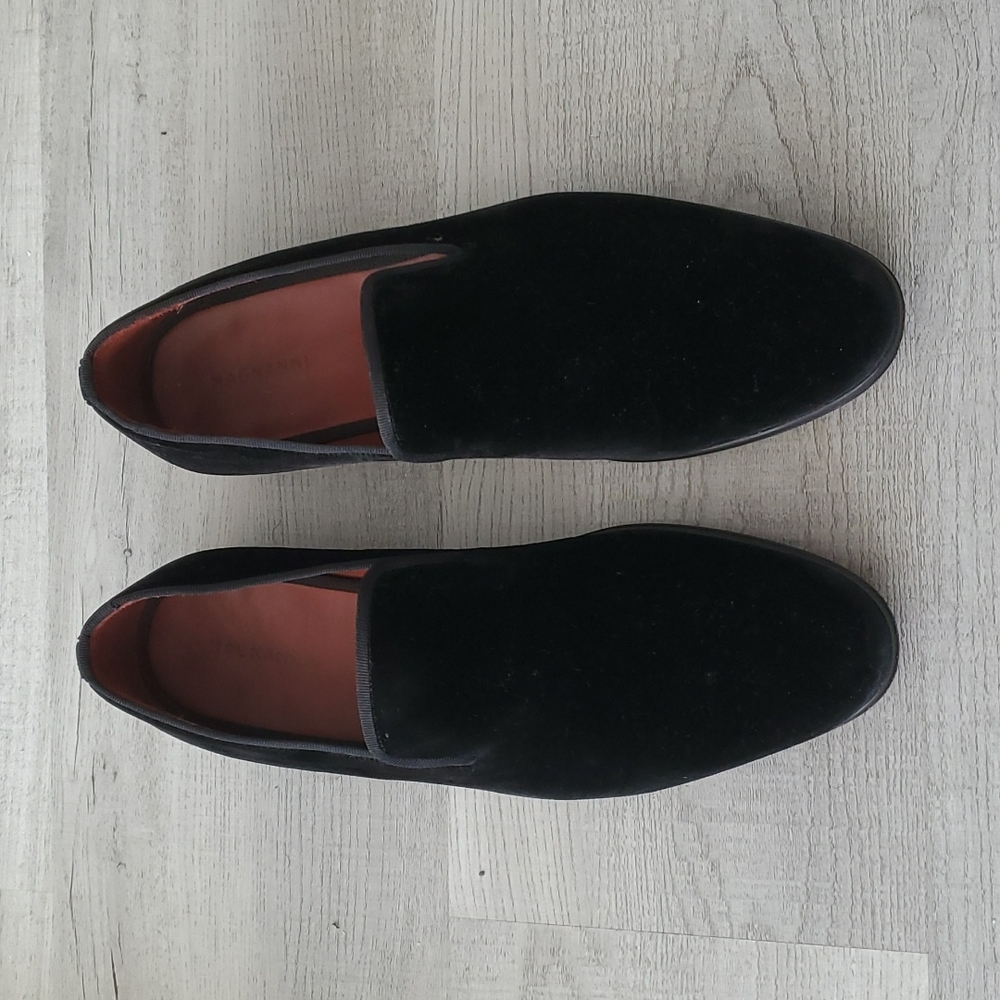 Magnanni Men's Shoe sz. 10.5 Velvet Black